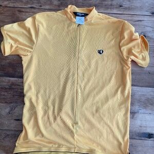 Pearl izumi Yellow Men's Large Biking Jersey